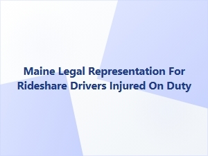 Maine Rideshare Driver Injury Legal Representation